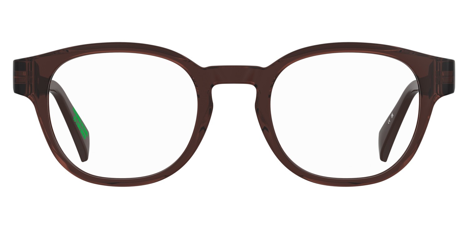 Brillen Levi's Lv 1104 110706 09Q farbe brown form pantos 