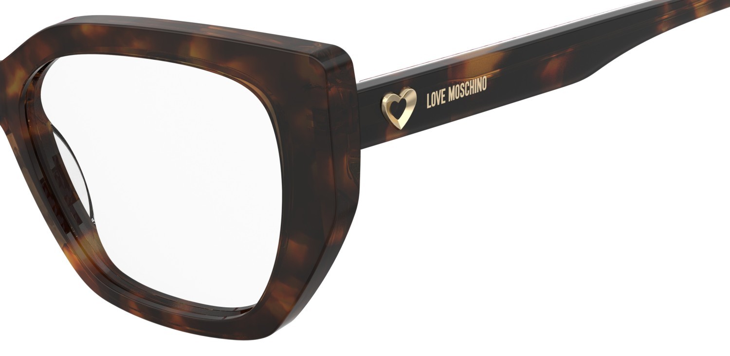 Brillen Moschino Love Mol672 110707 2VM farbe havana pattern form cat-eye 