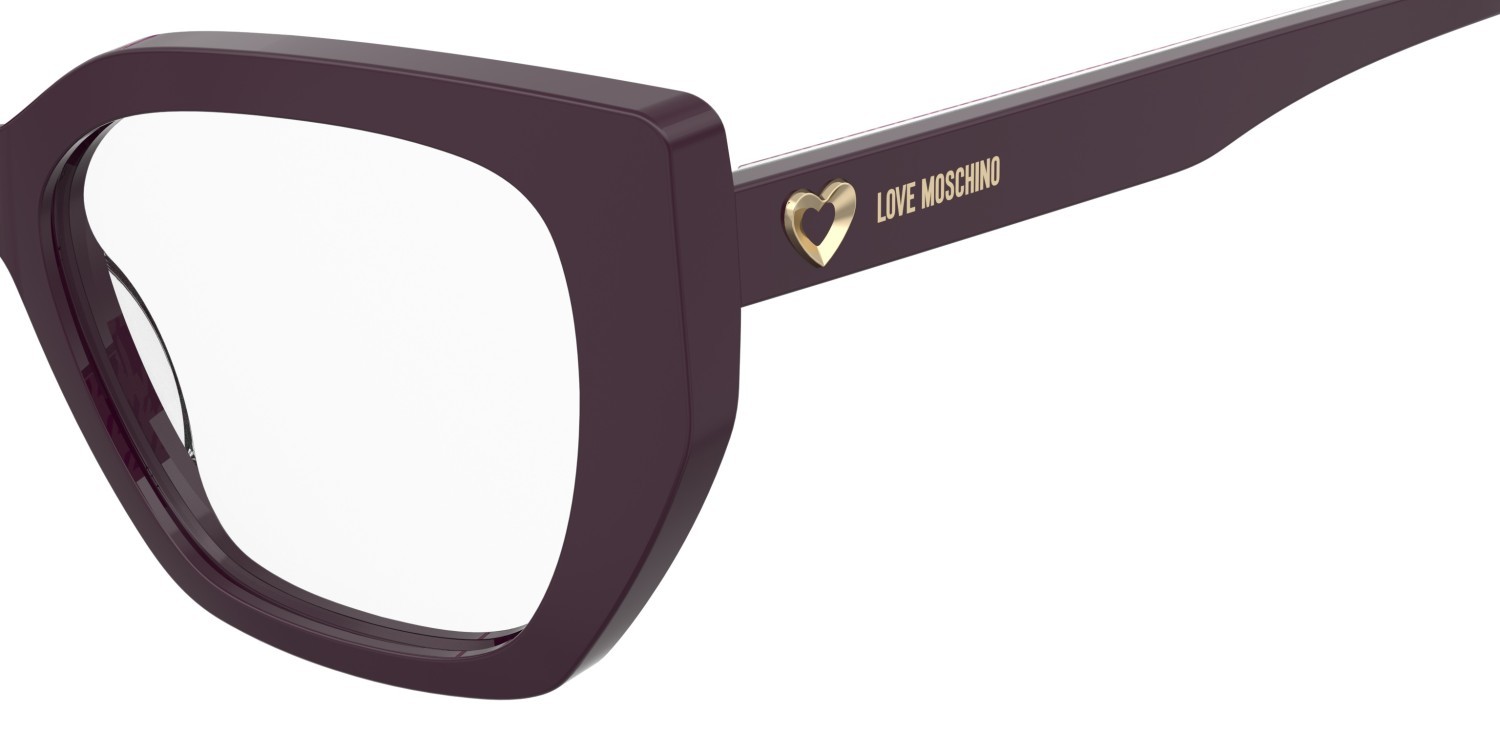 Occhiali da vista Moschino Love Mol672 110707 BPK colore pattern violet forma cat eye 
