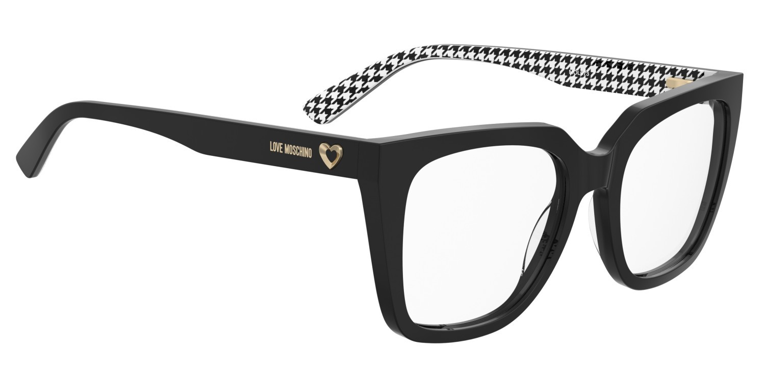 Occhiali da vista Moschino Love Mol673 110709 7RM colore pattern black forma quadrato 
