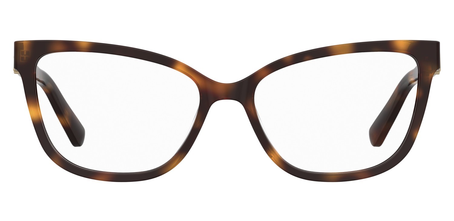 Eyeglasses Moschino Love Mol675 110711 1ED color green shape cat eye 