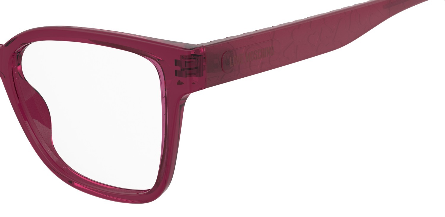 Eyeglasses Moschino Love Mol685 110719 8CQ color cherry shape rectangle 
