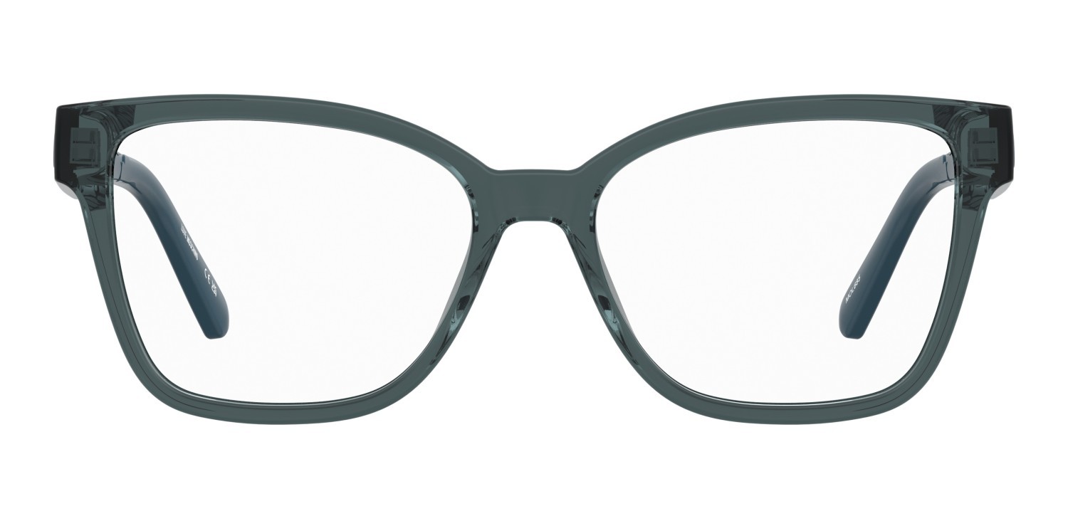 Eyeglasses Moschino Love Mol685 110719 ZI9 color teal shape rectangle 