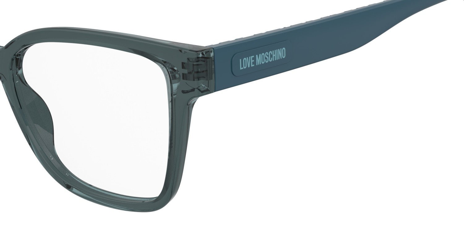 Eyeglasses Moschino Love Mol685 110719 ZI9 color teal shape rectangle 