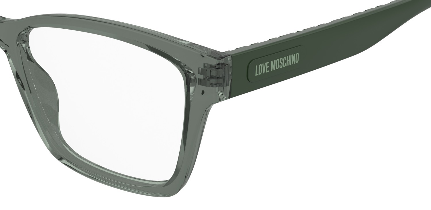 Eyeglasses Moschino Love Mol686 110721 1ED color green shape rectangle 