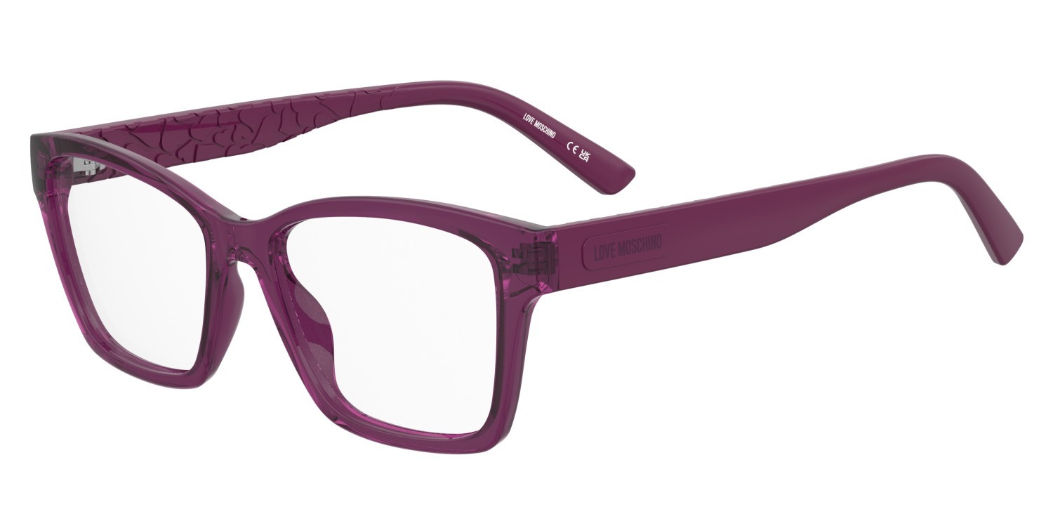 Eyeglasses Moschino Love Mol686 110721 35J color pink shape rectangle 