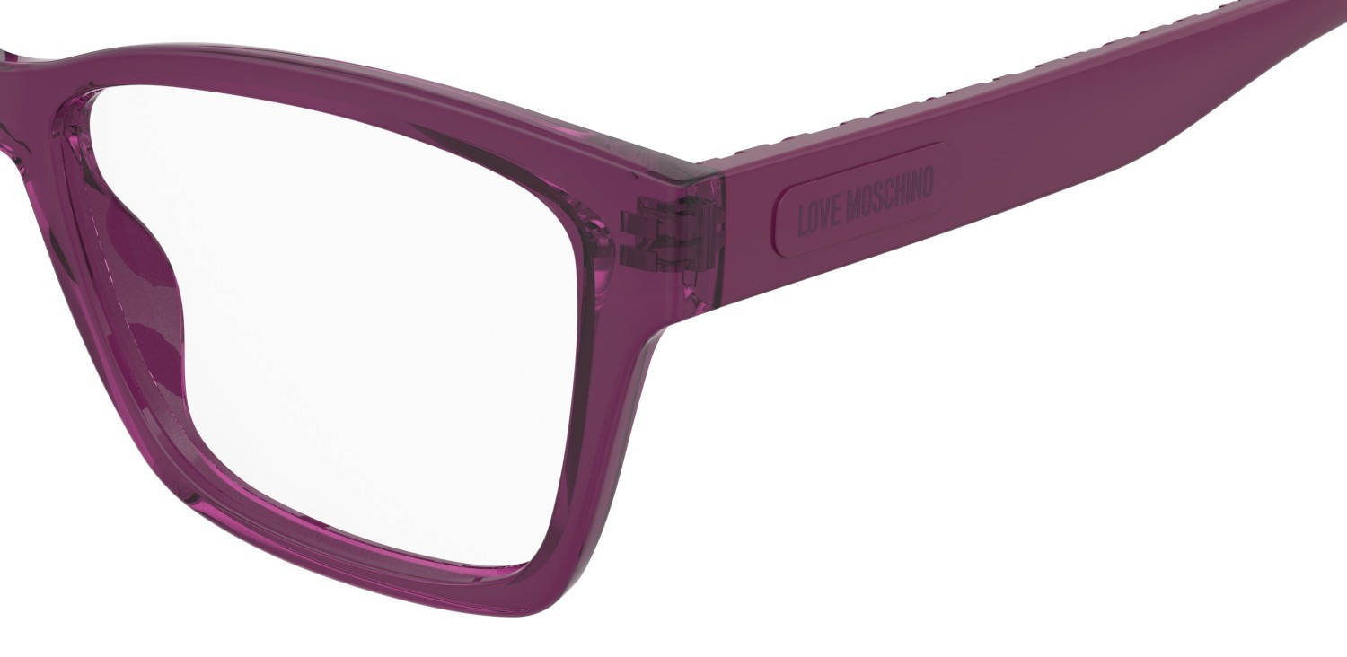 Eyeglasses Moschino Love Mol686 110721 35J color pink shape rectangle 