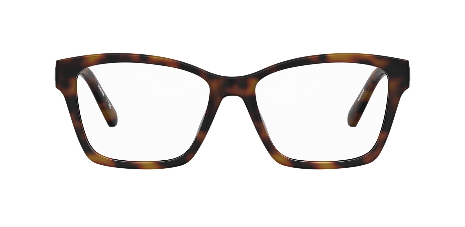 Occhiali da vista Moschino Love Mol686 110721 WR9 colore brown havana forma rettangolare 