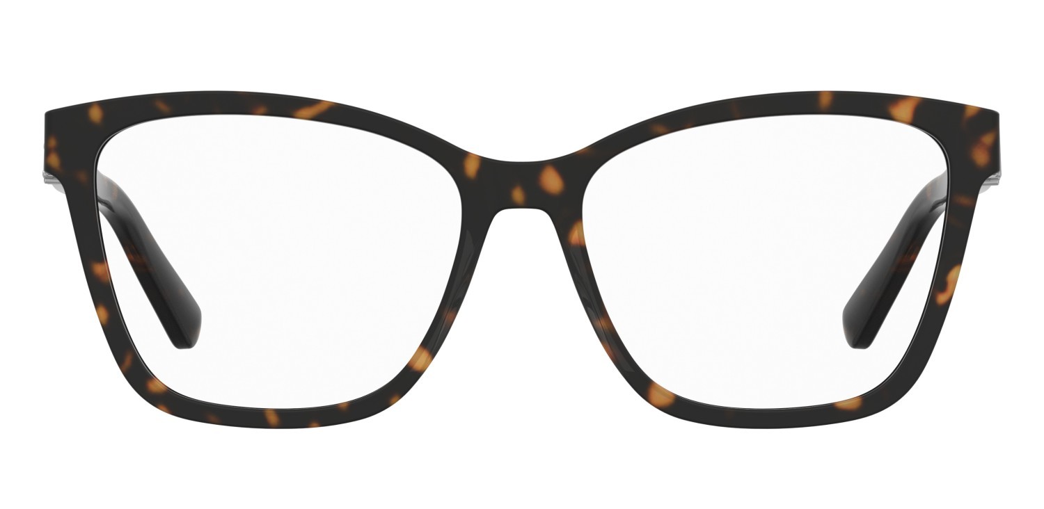 Eyeglasses Moschino Love Mol674 110723 086 color havana shape square 