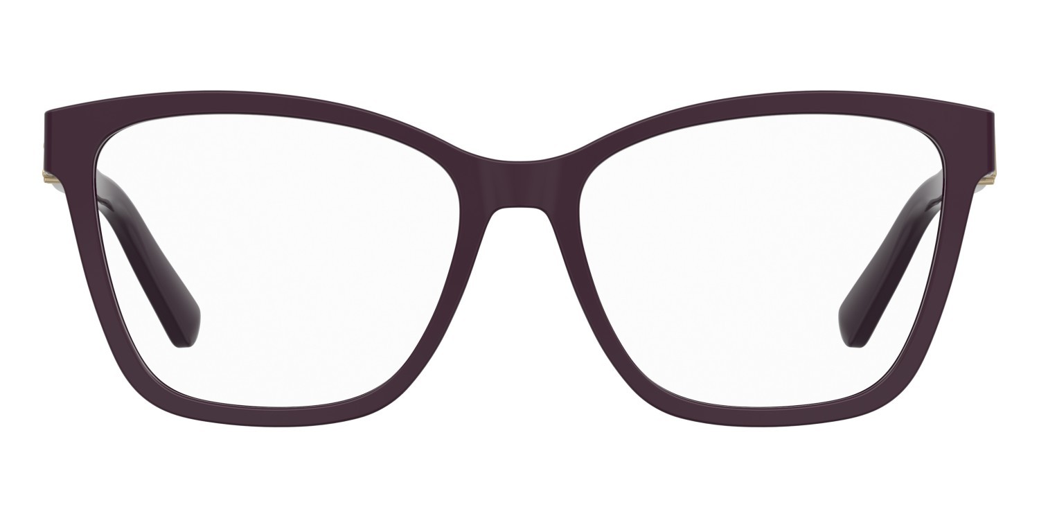 Eyeglasses Moschino Love Mol674 110723 0T7 color plum shape square 