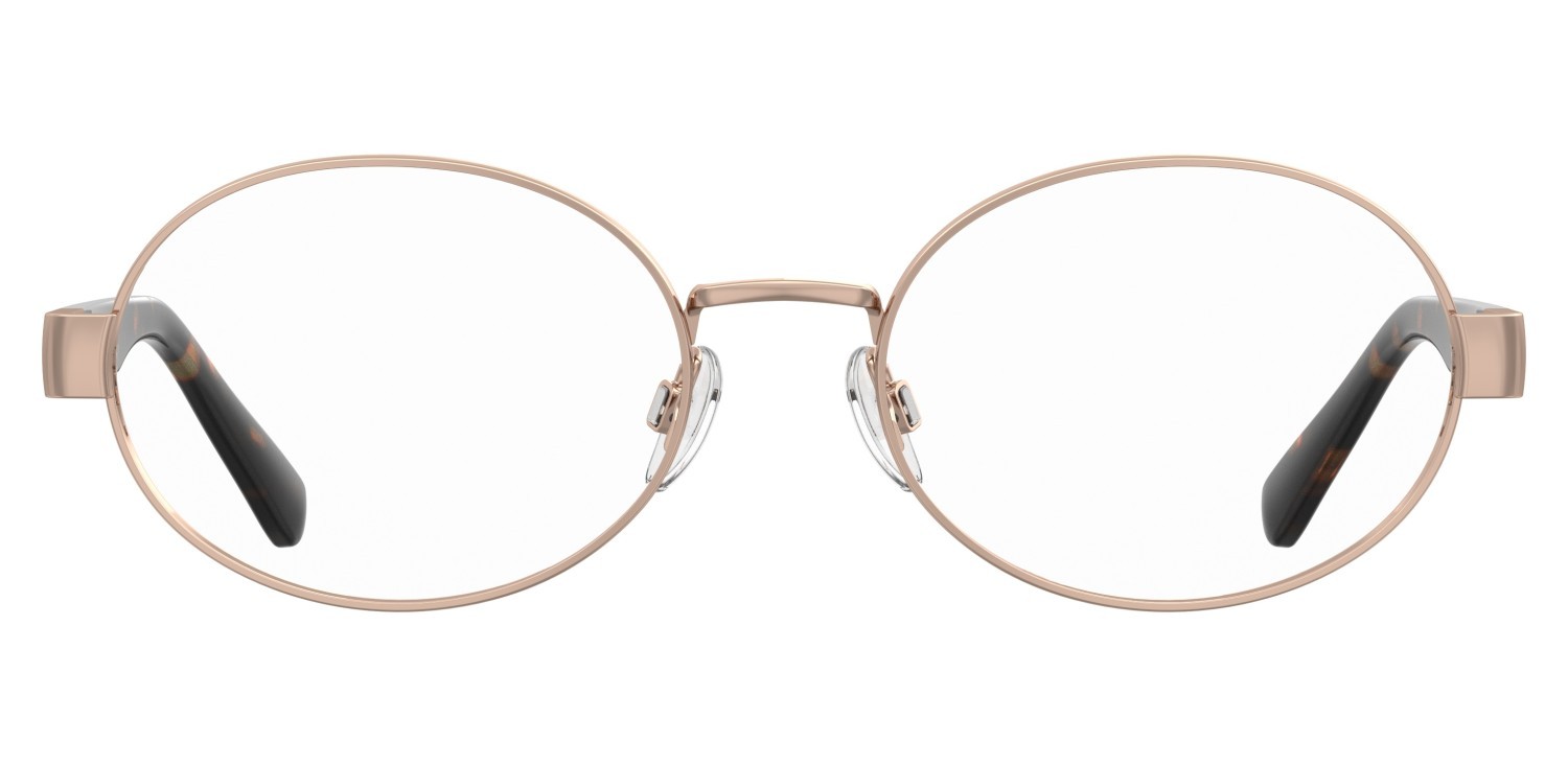Occhiali da vista Moschino Love Mol676 110752 DDB colore gold copper forma ovale 