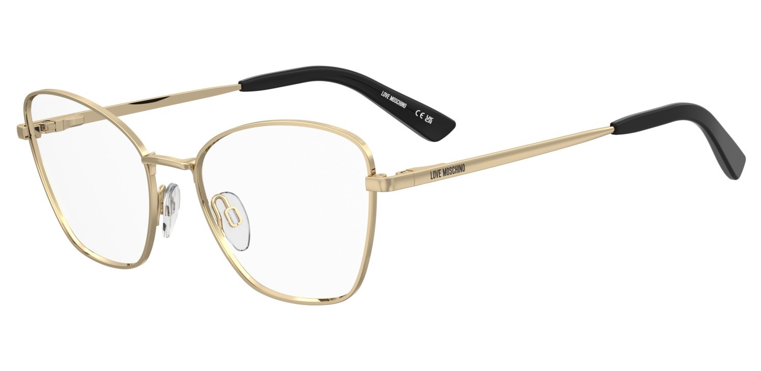 Occhiali da vista Moschino Love Mol677 110753 000 colore rose gold forma cat eye 