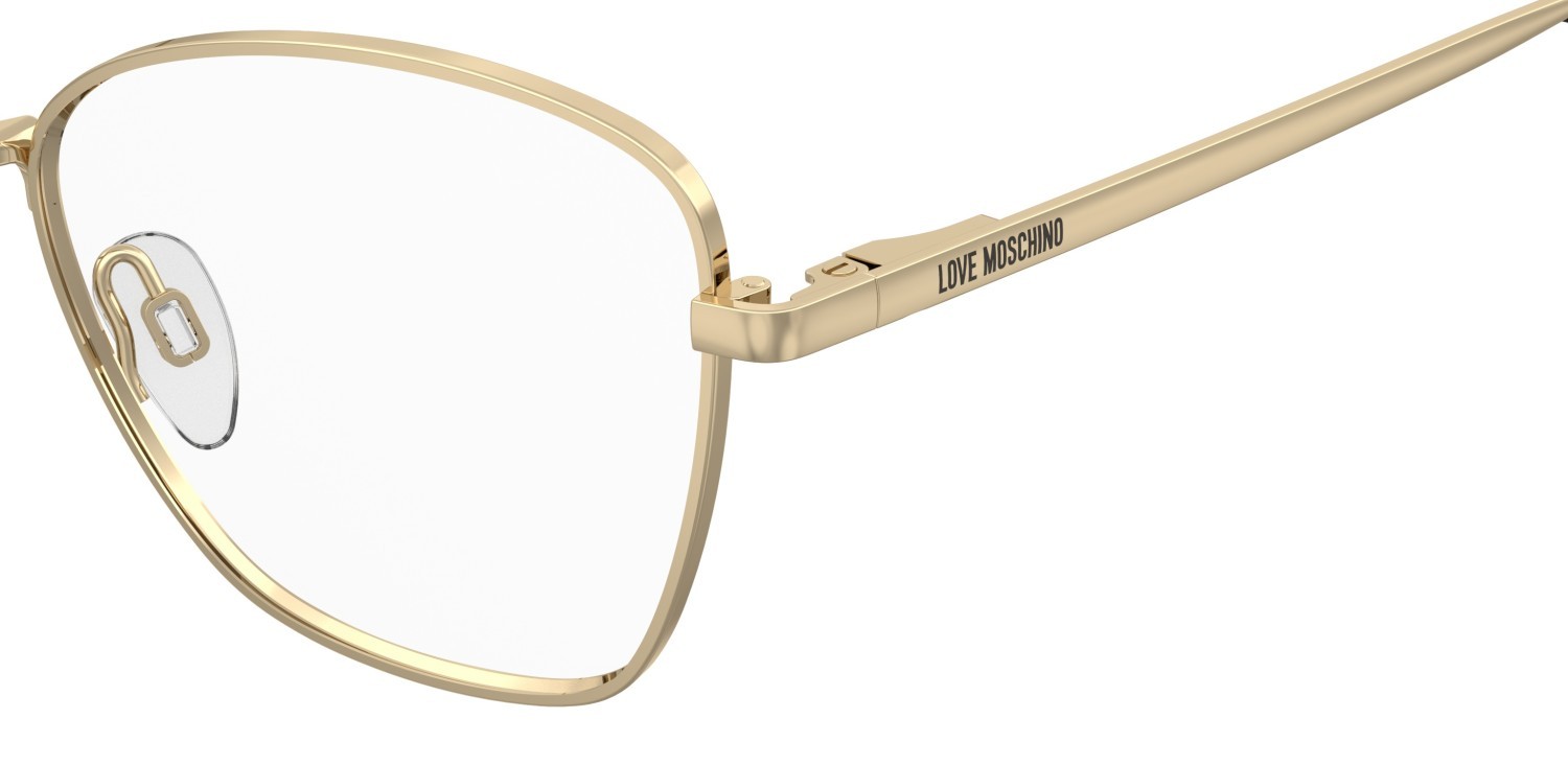 Occhiali da vista Moschino Love Mol677 110753 000 colore rose gold forma cat eye 