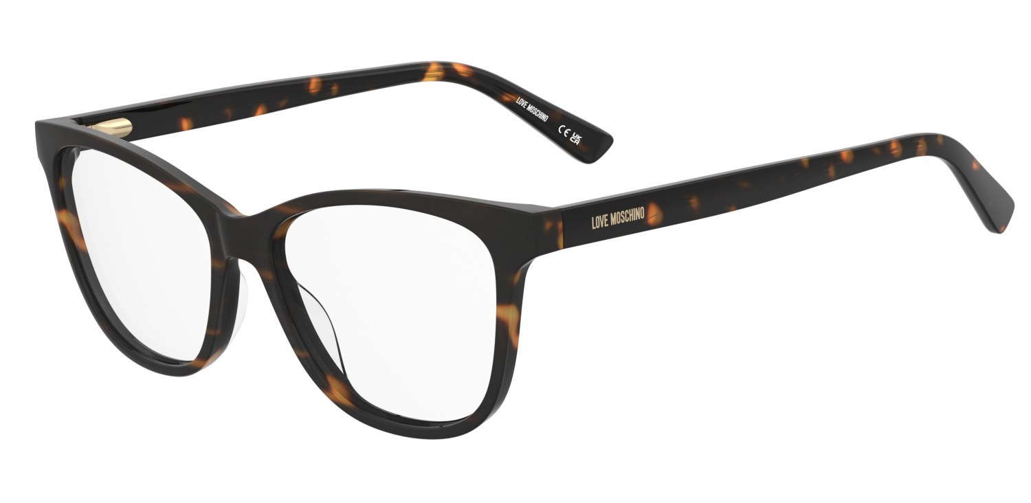 Brillen Moschino Love Mol680 110756 086 farbe havana form cat-eye 