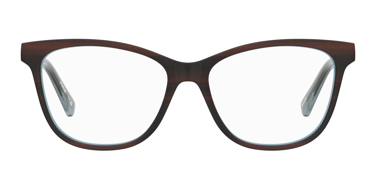 Occhiali da vista Moschino Love Mol680 110756 OFD colore gold dark horn forma cat eye 