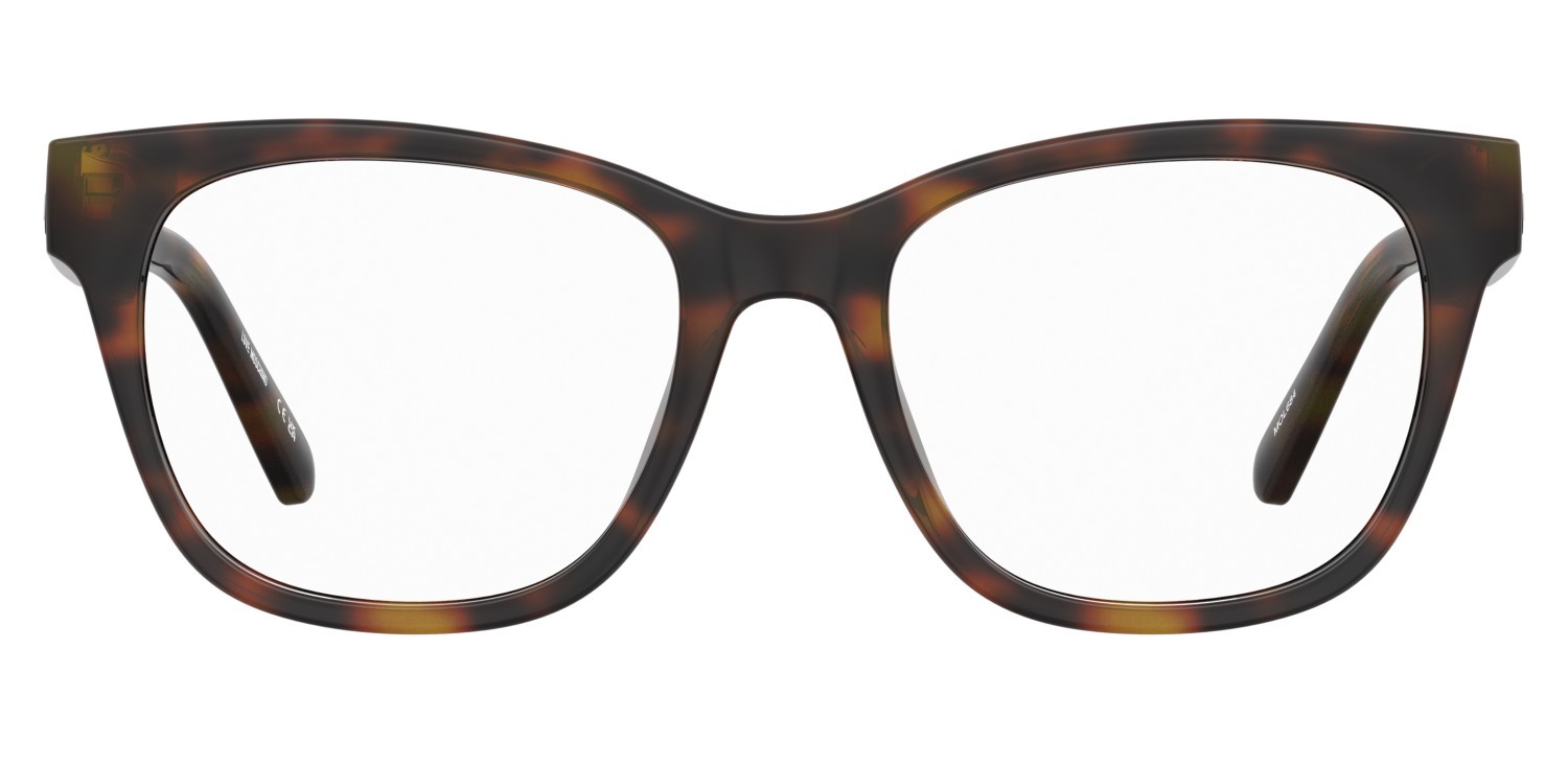 Eyeglasses Moschino Love Mol684 110761 WR9 color brown havana shape square 