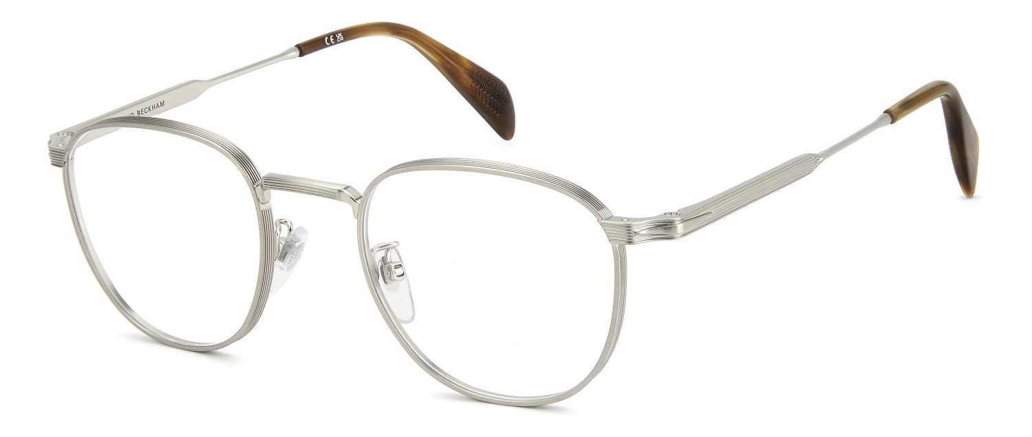 Eyeglasses David Beckham Db 1241 110763 9CI color palladium brown shape round 
