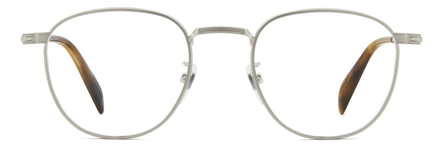 Eyeglasses David Beckham Db 1241 110763 9CI color palladium brown shape round 