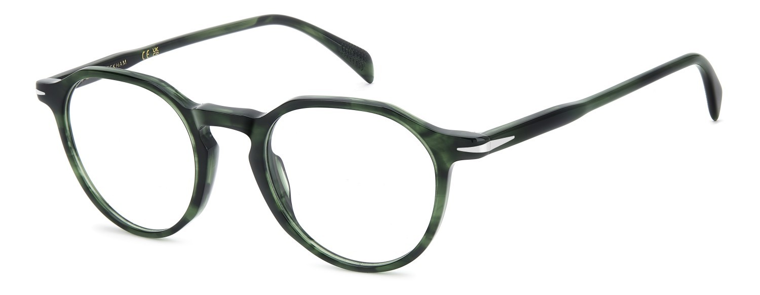 Eyeglasses David Beckham Db 1230 110781 6AK color green horn shape pantos 
