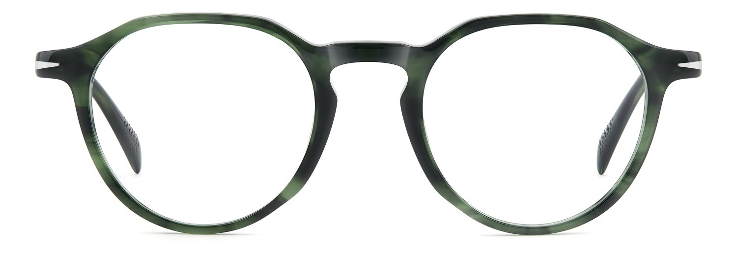 Eyeglasses David Beckham Db 1230 110781 6AK color green horn shape pantos 