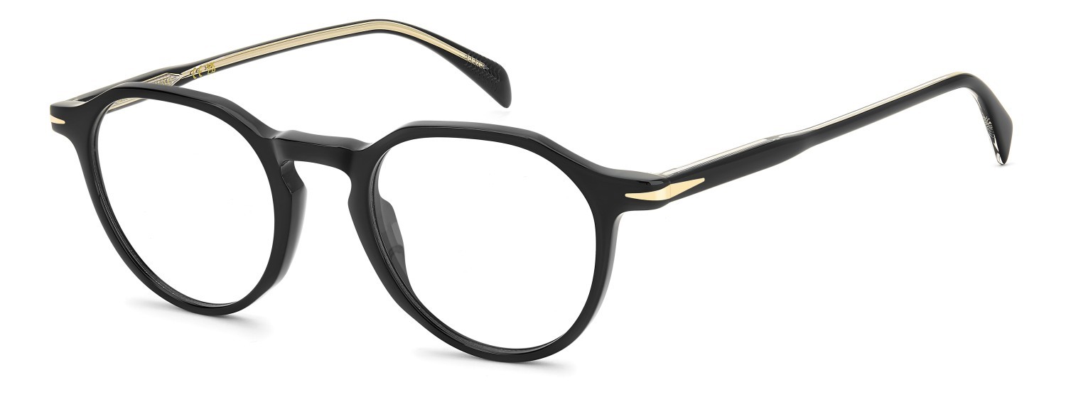 Eyeglasses David Beckham Db 1230 110781 807 color black shape pantos 