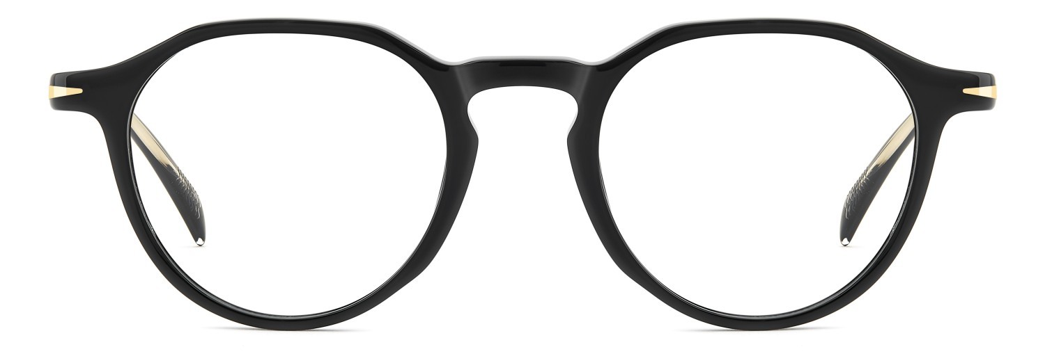 Eyeglasses David Beckham Db 1230 110781 807 color black shape pantos 
