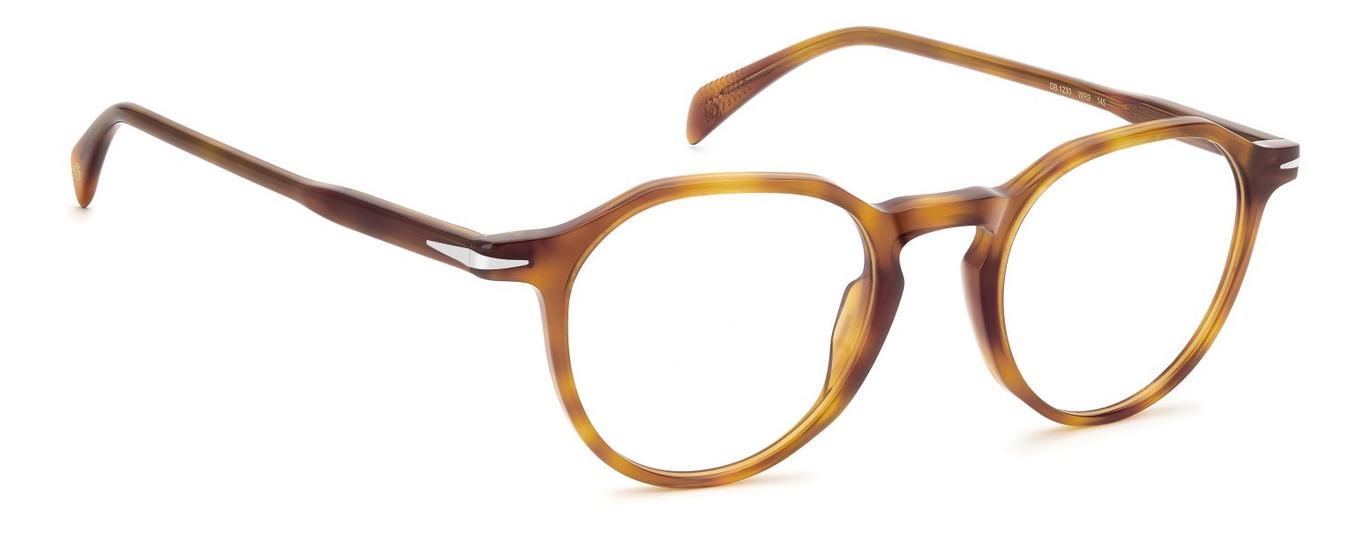 Eyeglasses David Beckham Db 1230 110781 WR9 color brown havana shape pantos 