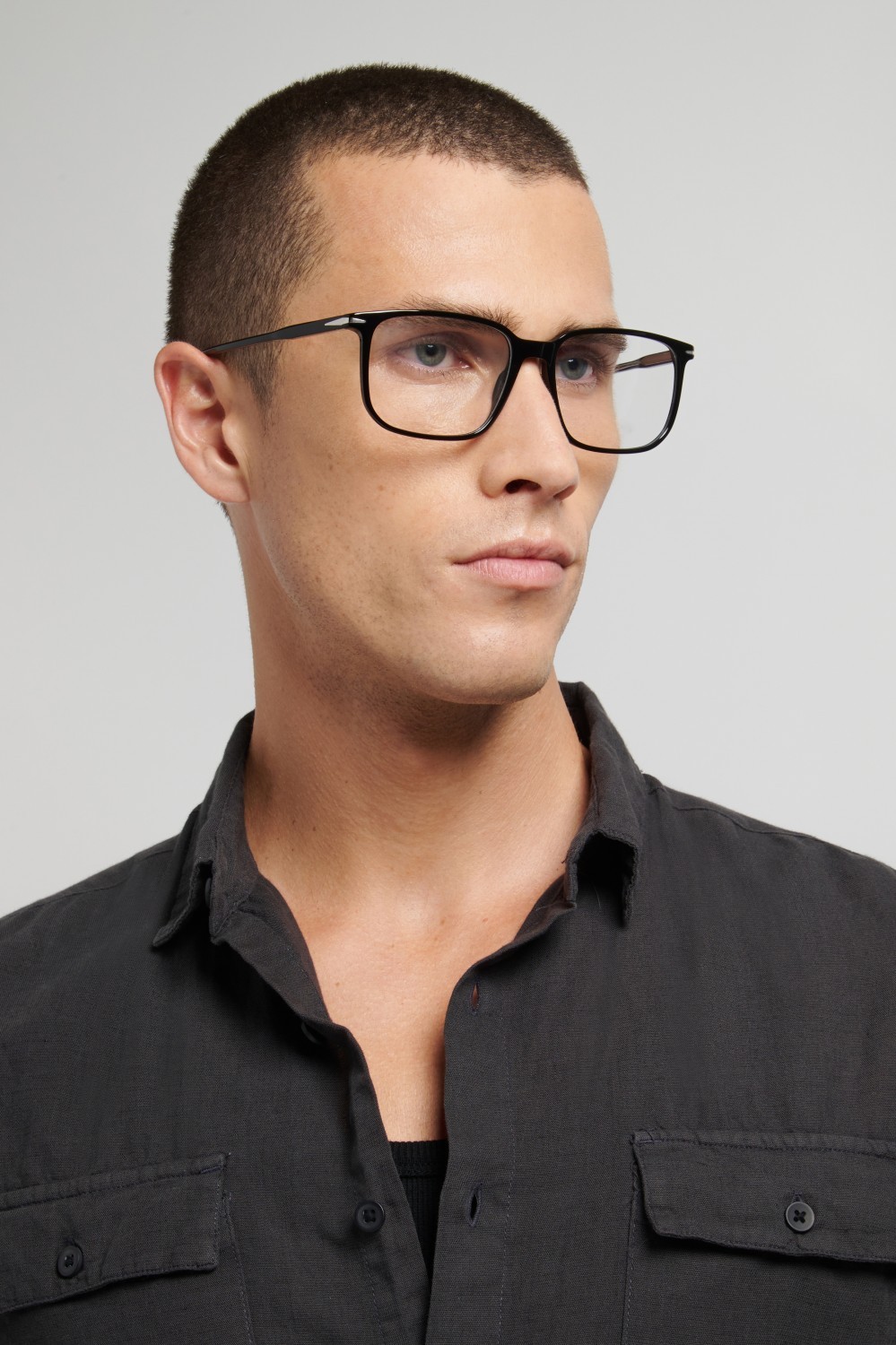Occhiali da vista David Beckham Db 1231 110790 807 colore black forma rettangolare 