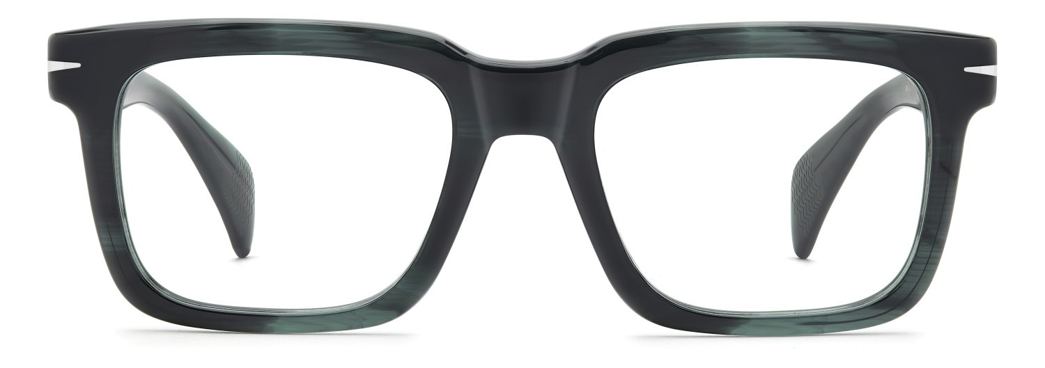 Eyeglasses David Beckham Db 1237 110791 2W8 color grey horn shape square 