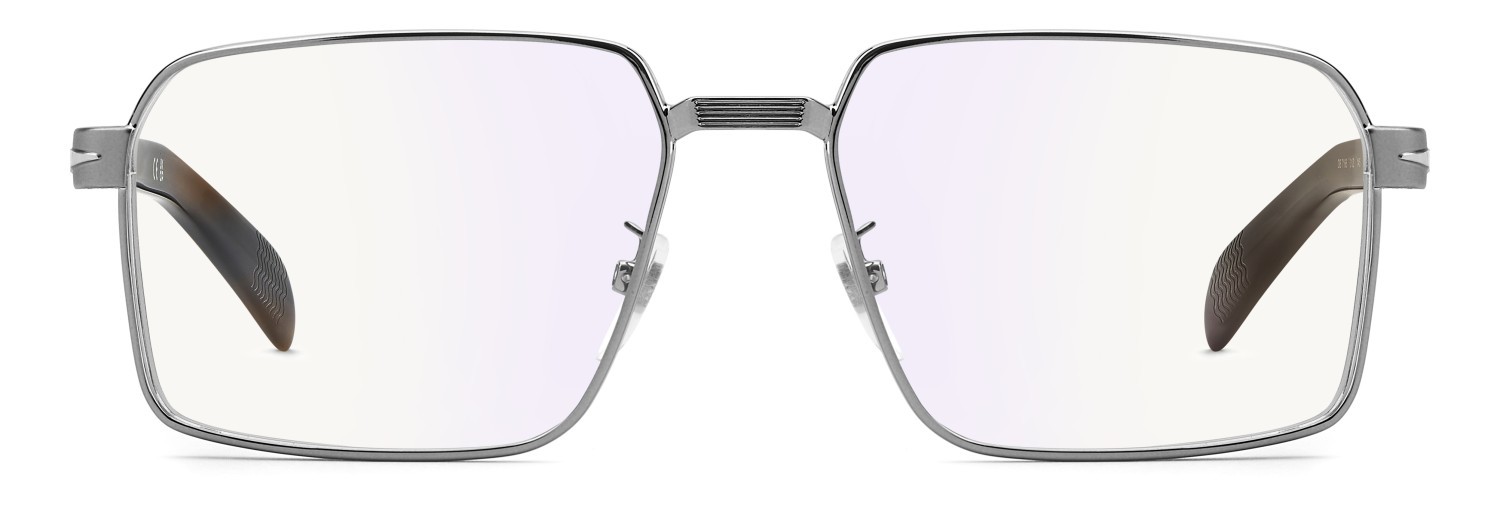 Eyeglasses David Beckham Db 7166 110826 31Z color ruthenium havana shape square 