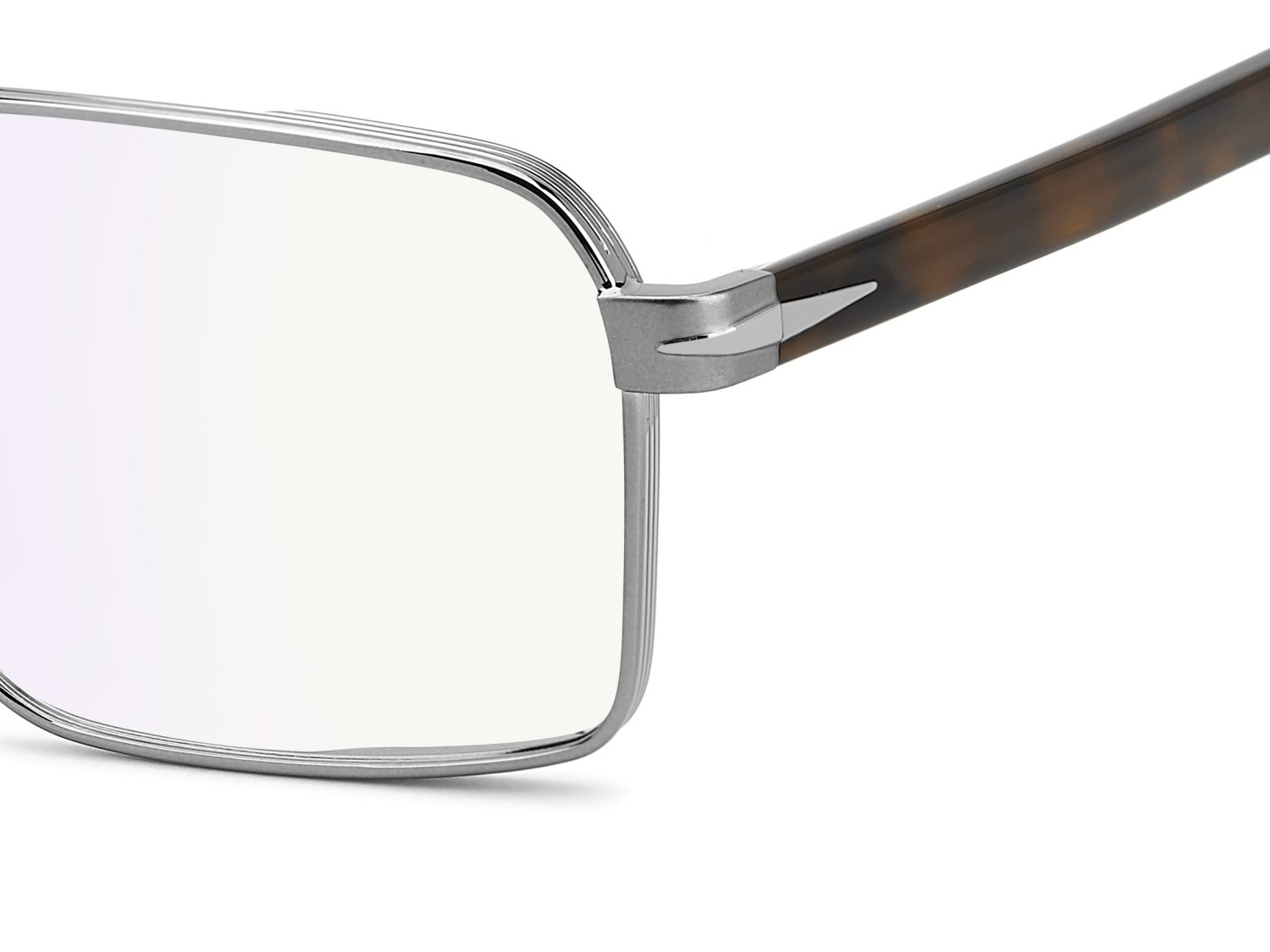 Eyeglasses David Beckham Db 7166 110826 31Z color ruthenium havana shape square 