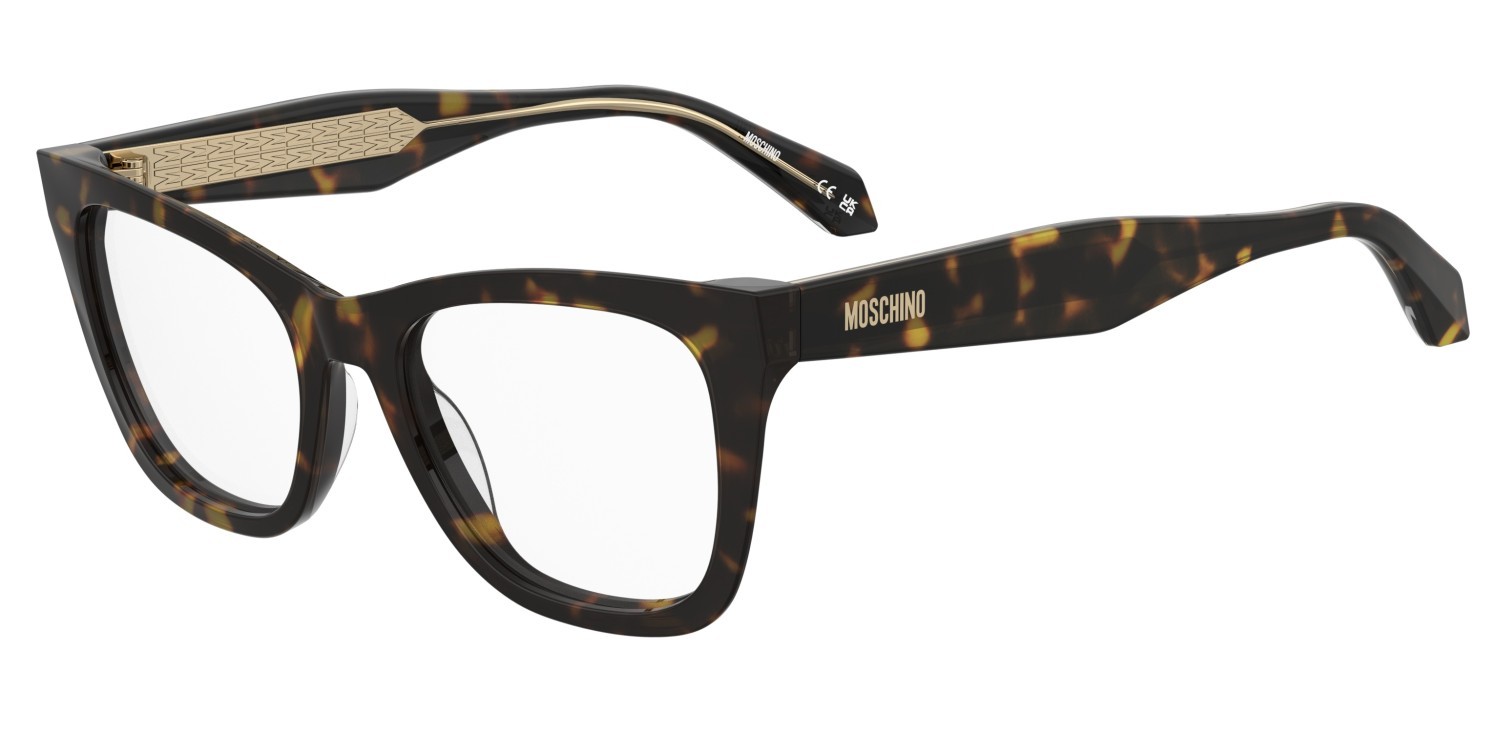 Occhiali da vista Moschino Mos664 110871 086 colore havana forma cat eye 
