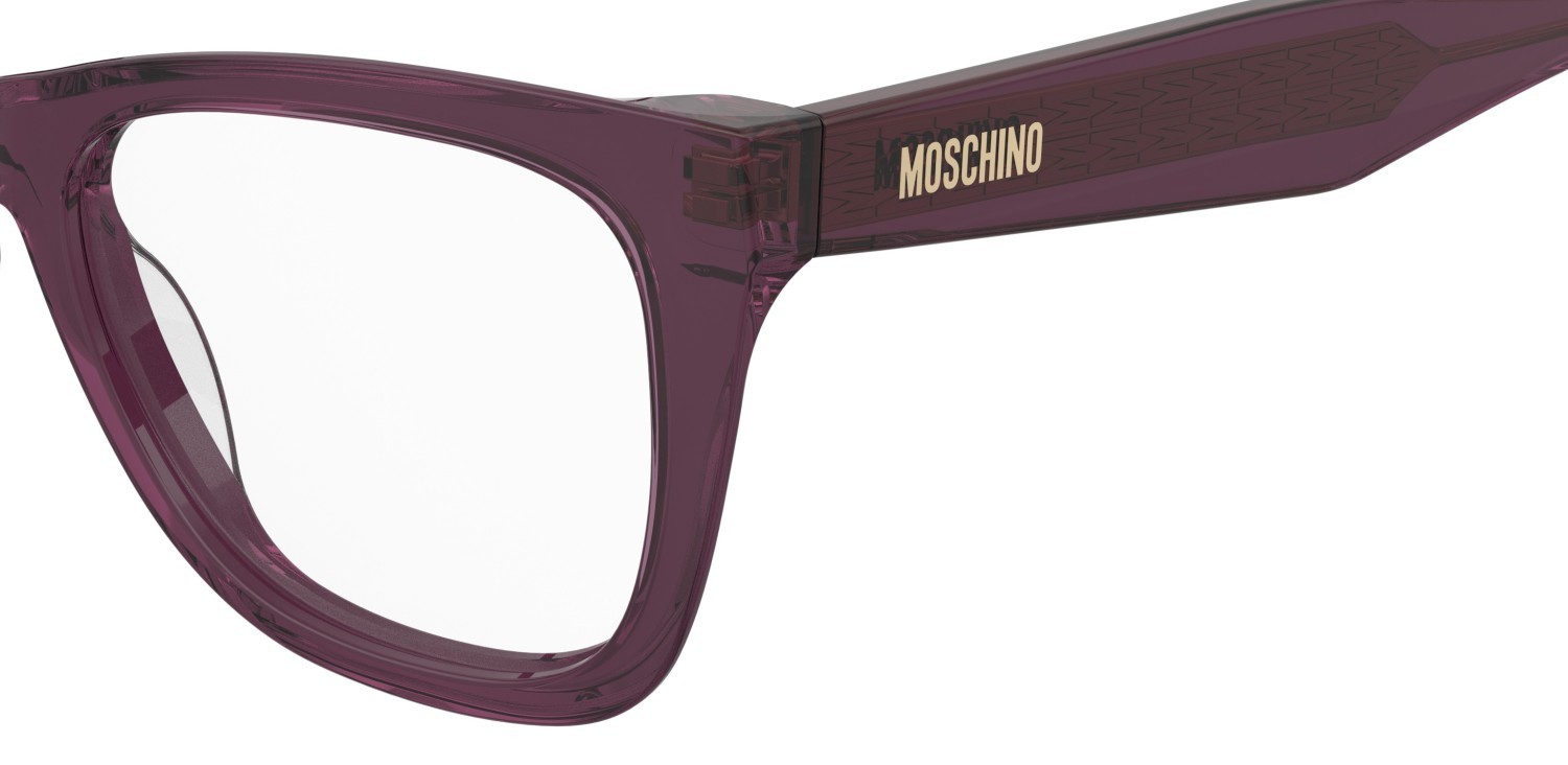 Occhiali da vista Moschino Mos664 110871 8CQ colore cherry forma cat eye 