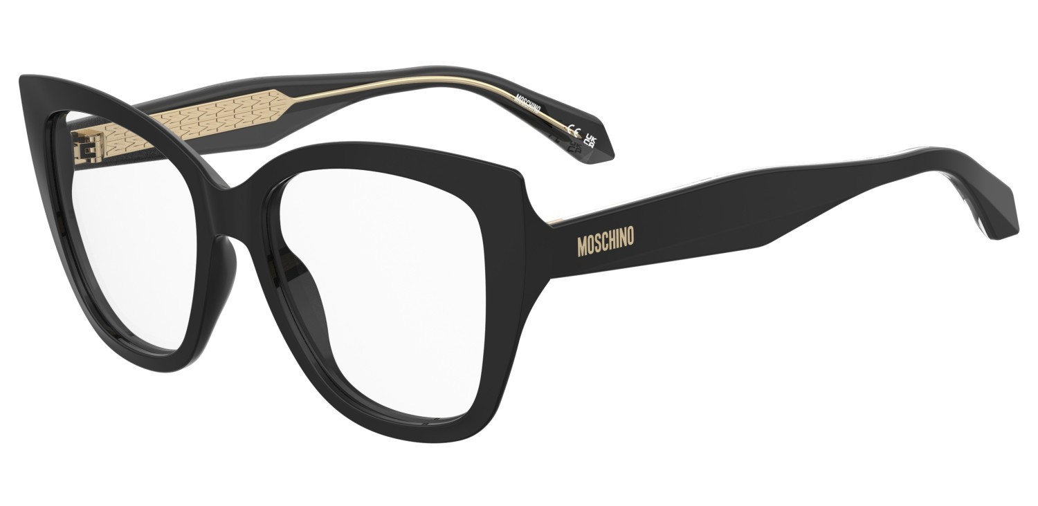 Occhiali da vista Moschino Mos665 110873 807 colore black forma cat eye 
