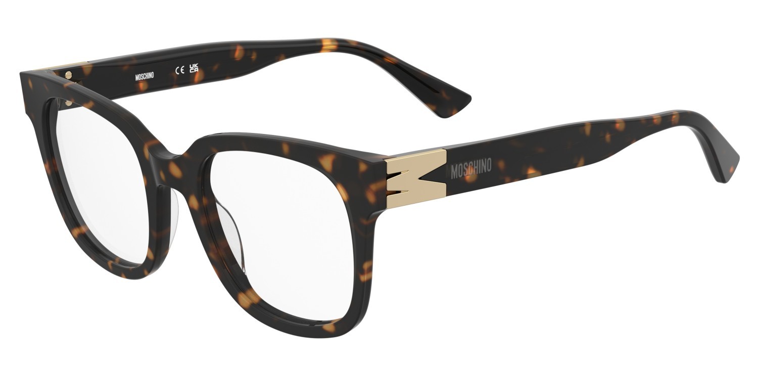 Occhiali da vista Moschino Mos663 110875 086 colore havana forma quadrato 