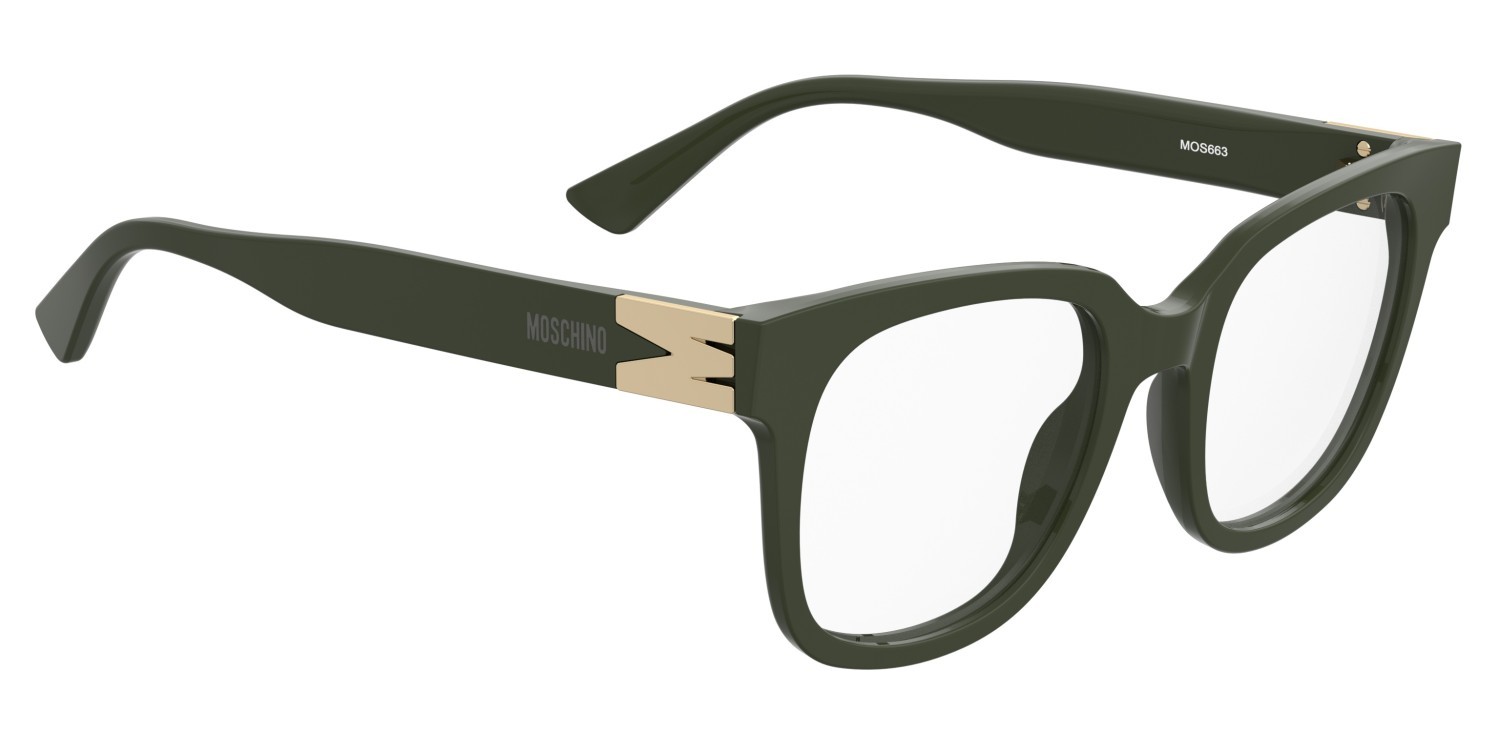 Occhiali da vista Moschino Mos663 110875 1ED colore green forma quadrato 