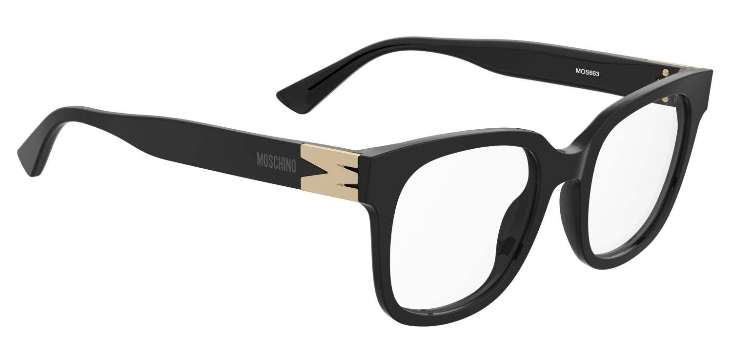 Occhiali da vista Moschino Mos663 110875 807 colore black forma quadrato 