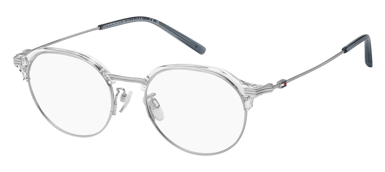 Occhiali da vista Tommy Hilfiger Th 2358/F 110917 HKT colore cryst silver forma rotondo 
