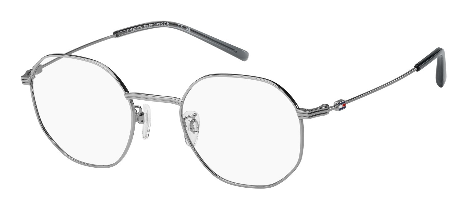 Eyeglasses Tommy Hilfiger Th 2359/F 110918 6LB color ruthenium shape round 