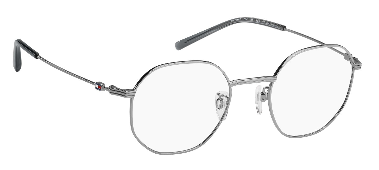 Eyeglasses Tommy Hilfiger Th 2359/F 110918 6LB color ruthenium shape round 