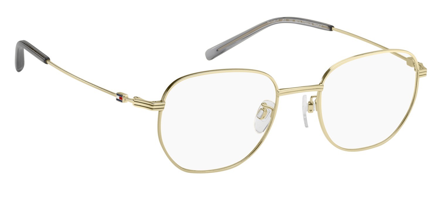 Occhiali da vista Tommy Hilfiger Th 2360/F 110920 J5G colore gold forma quadrato 