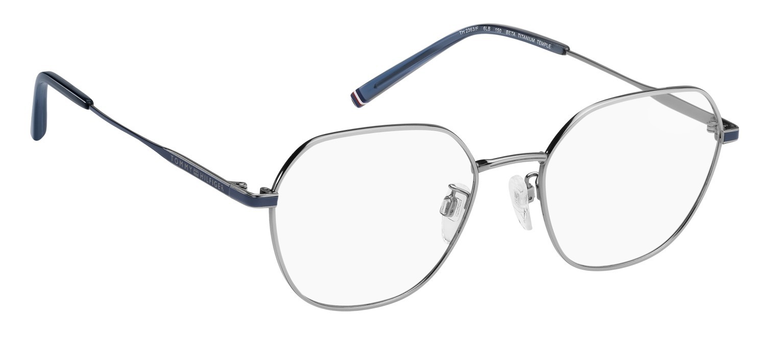 Occhiali da vista Tommy Hilfiger Th 2363/F 110921 6LB colore ruthenium forma quadrato 