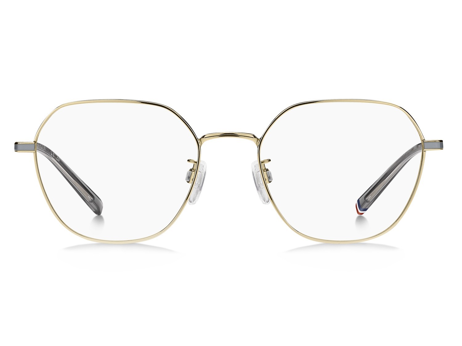 Occhiali da vista Tommy Hilfiger Th 2363/F 110921 J5G colore gold forma quadrato 
