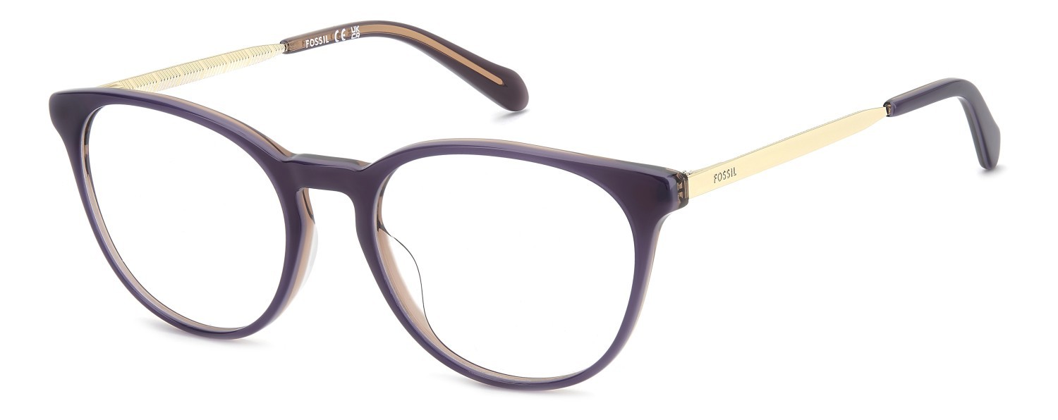 Eyeglasses Fossil Fos 7211/G 110926 0T7 color plum shape pantos 