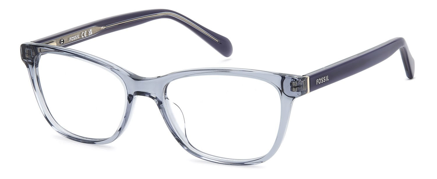 Brillen Fossil Fos 7219 110928 OXZ farbe blue crystal form rechteckig 