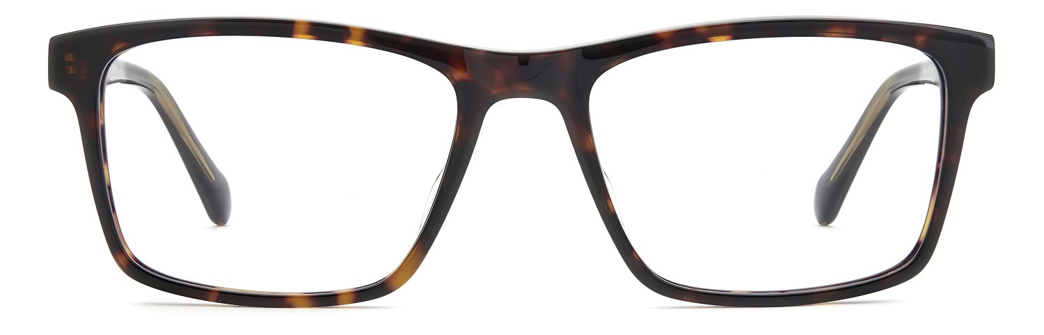 Eyeglasses Fossil Fos 7214/G 110930 086 color havana shape rectangle 