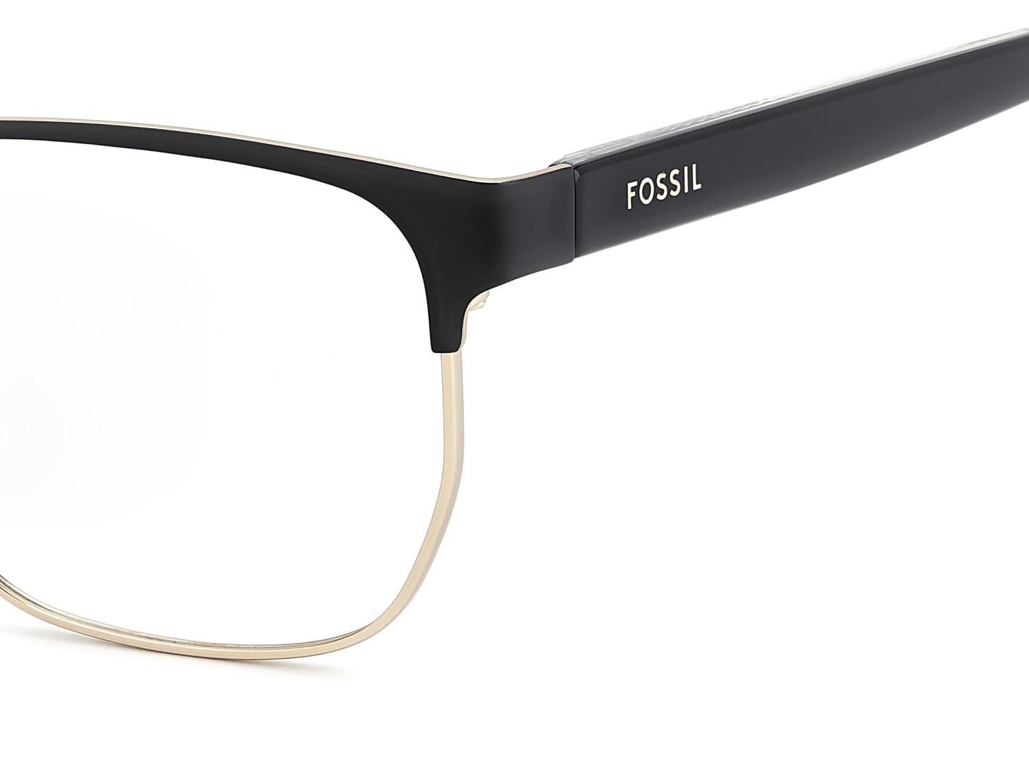 Eyeglasses Fossil Fos 7221 110931 003 color matte black shape rectangle 