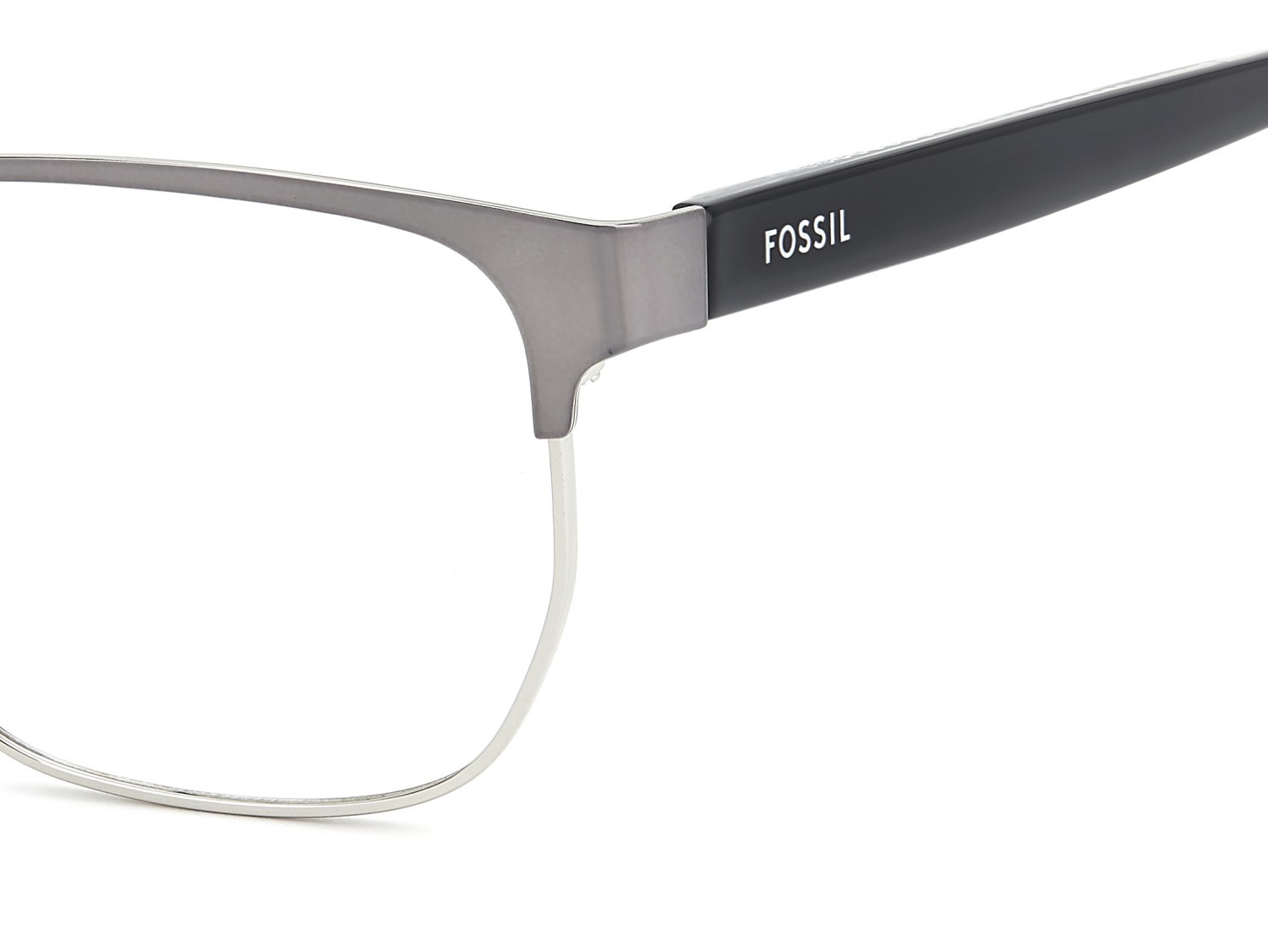 Eyeglasses Fossil Fos 7221 110931 KJ1 color dark ruthenium shape rectangle 