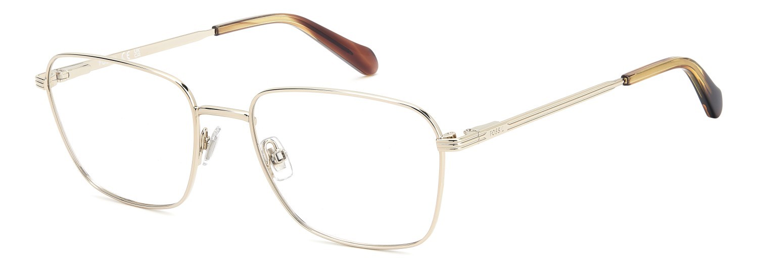 Brillen Fossil Fos 7213/G 110932 3CE farbe gold striped brown form rechteckig 