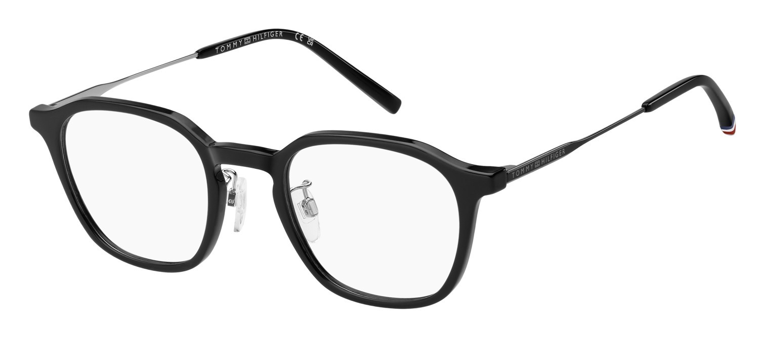 Occhiali da vista Tommy Hilfiger Th 2362/F 110988 807 colore black forma quadrato 